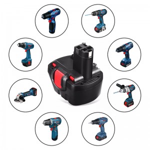 Ni-MH 3000mAh 12V μπαταρίες αντικατάστασης Power Tool για Bosch BAT043, BAT045