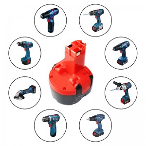 Bosch 2 607 335 587, 2 607 335 766 Πακέτα μπαταριών Ni-MH 7.2V 2000mAh επαναφορτιζόμενου ηλεκτρικού εργαλείου