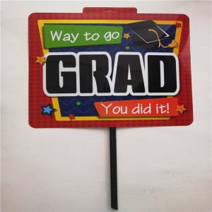 Χριστουγεννιάτικη διακόσμηση Χριστουγέννων Χριστουγέννων Πλαστική Υπαίθρια σήμανση διαφήμισης Yard