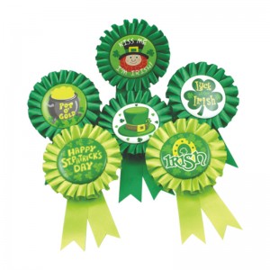 Κίνα Κατασκευαστής Στρογγυλό Κορδέλα Badge Πλαστικό σήμα Pin βραχιόλι μόδας βραβείο για πάρτι γενεθλίων