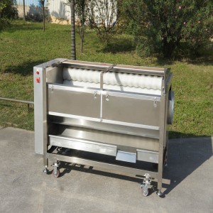 Νέος τύπος QX-818 Καθαριστής φρούτων / Μηχανή αποφλοίωσης φρούτων / Μηχανή απολέπισης φρυγανίσματος φρούτων