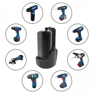 Λιθίου 10,8V μπαταρίες 1500mAh αντικατάστασης για τα ηλεκτρικά εργαλεία Bosch BAT411, BAT412, BAT413