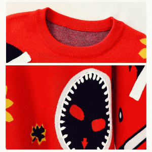 Ευρωπαϊκή αμερικανική μέγεθος ζακέτα σχεδιασμό πουλόβερ παχιά φόρεμα φόρεμα πλεκτά