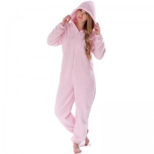 Ενήλικες Onesie Ροζ Πιτζάμα Σετ