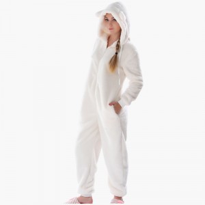Γυναίκες ενήλικες Pajamas Onesie με κουκούλα με τα αυτιά των ζώων