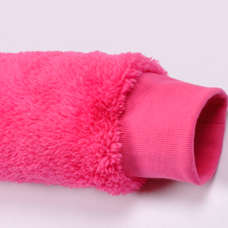 Γυναίκες ζεστές ροζ Onesie πιτζάμες με κουκούλα με τα αυτιά των ζώων