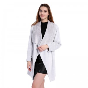 Ενηλίκων Fleece Fleece Coats Γυναικεία Fleece Cardigan Γυναικεία Ζεστά Μπουφάν