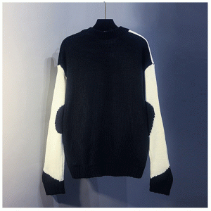 2019 Νέο χειμερινό φθινοπωρινό αγελαδινό γάλα αγελάδων ζακάρδου πάχους νήματος χαλαρό πουλόβερ πουλόβερ πουκάμισο