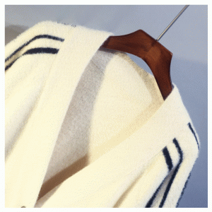 2019 Νεότερο χαλαρό απομίμηση μίνι λωρίδες ζακάρ ζακέτα κυρίες μάλλινο πουλόβερ