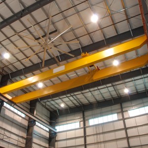 Διπλός γερανογέφυρας διπλού δοχείου με τρόλεϊ ανύψωσης