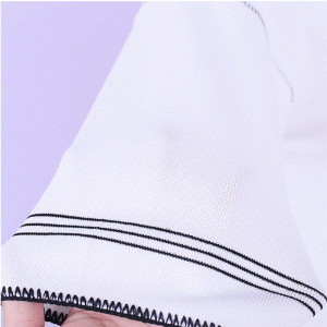 Γυναικείες αγκαλιάδες με δαντέλα στο λαιμό με το μισό μανίκι Hem πλεκτό λεπτό καλοκαιρινό πουλόβερ πουλόβερ