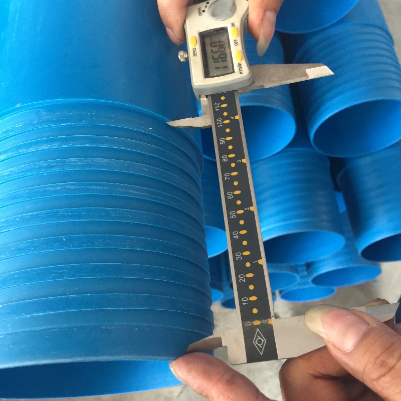 PVC σωλήνας γεώτρησης νερού 3 ιντσών με σύνδεση με νήμα