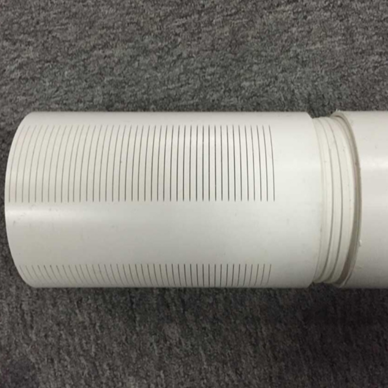 Σωλήνας φίλτρου PVC 4 ιντσών με σύνδεση με το σπείρωμα