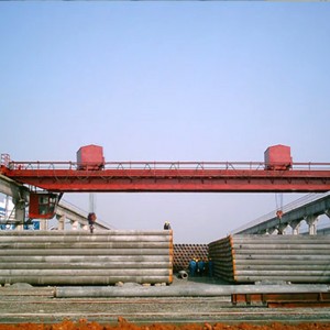 Διπλός γερανογέφυρας με διπλό κάδο με διπλό καροτσάκι