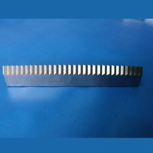 μηχανήματα συσκευασίας zip zag μαχαίρια