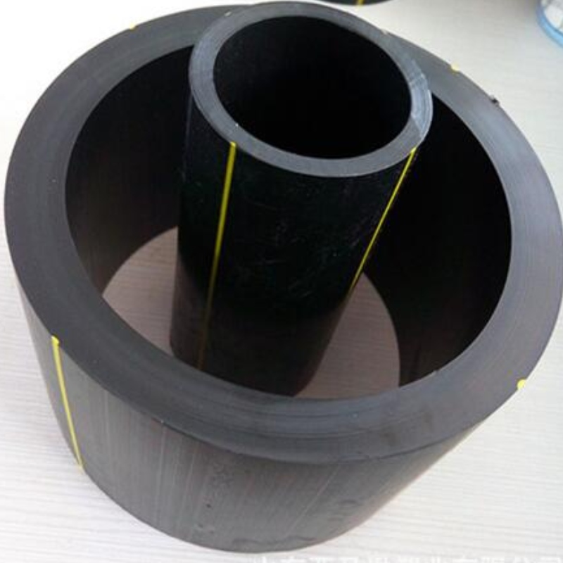 Κινέζος προμηθευτής σωλήνων φυσικού αερίου HDPE με κίτρινη γραμμή