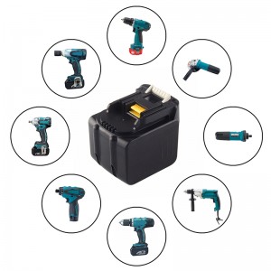 Ανταλλακτικό επαναφορτιζόμενη μπαταρία ιόντων λιθίου 6000mAh 14,4V για μπαταρίες Makita BL1430, BL1415, BL1440