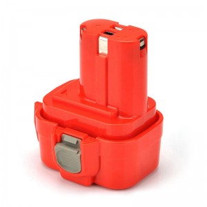 Γρήγορη φόρτιση μπαταρίας 9.6V 1700mAh Ni-Cd Αντικατάσταση μπαταρίας για το Makita 193977-7, 192595-8