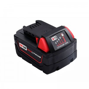 Li-ion 6000mAh 18V μπαταρίες αντικατάστασης για Milwaukee 48-11-1840 M18 ηλεκτρικά τρυπάνια