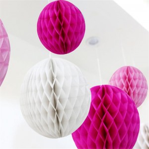 Διακόσμηση διακοσμητικών συμβαλλόμενων μερών, συμπεριλαμβανομένου Pom Flower γύρο χαρτιού ανεμιστήρα χαρτί πολύχρωμο λαξευμένο για...