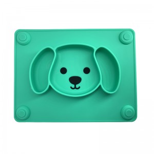 ζεστό σιλικόνη Grip Dish σιλικόνης baby placemat αναρρόφησης πλάκα