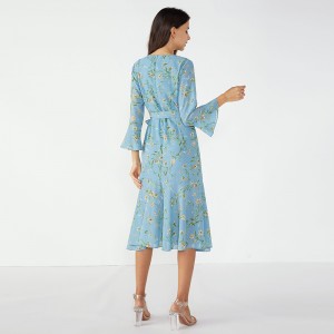 Sky Blue Fancy Δείπνο Tutu αφρικανικά σχέδια νυχτικά