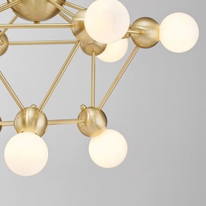 Νέο γυαλί απλό τέχνης μόδας πολυτέλειας μόδας πολυέλαιος Km2134