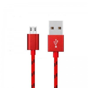 Καλώδιο δεδομένων με νάιλον πλέξιμο Micro to usb