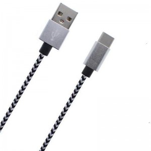 Καλώδιο δεδομένων τύπου C από USB σε νάιλον
