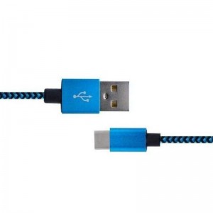 Καλώδιο δεδομένων τύπου C-USB σε νάιλον