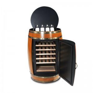 Αυτοκράτορας σειρά περιβαλλοντικό βαρέλι κρασί ψυγείο 5-22 ℃ δρύινο σώμα από συμπαγές ξύλο