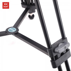 DIAT DT850 Τριποδικός τρίποδο υψηλής ποιότητας τρίποδο βίντεο για επαγγελματικό γυρίσματα βιντεοκάμερα τρίποδα