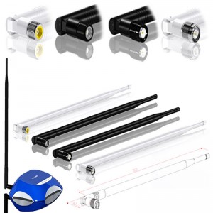 9dBi κερδίστε 395mm 2.4GHz WIFI Antenna Εσωτερική εξωτερική εξωτερική κεραία Omni Directional