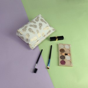 Twill 100% Φουντούρι ανανά δημοφιλή Καλλυντικά τσάντα