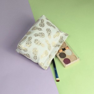 Twill 100% Φουντούρι ανανά δημοφιλή Καλλυντικά τσάντα