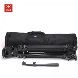 DIAT A223TVP100 Τρισδιάστατος τρίποδα υδραυλικής κεφαλής Σταθερό σταθερό τρίποδο κάμερας Βιντεοσκοπική βάση