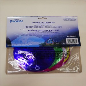 Φύλλα στροβιλισμού διακόσμηση κόμματος μπαλόνι κρεμαστή