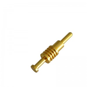 CNC μηχανουργική κατεργασία Ανοδιωμένο αλουμίνιο μηχανή στρέψης Brass Ανταλλακτικά κόκκινα μέρη χαλκού