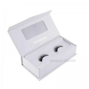 Βιβλίο προσαρμοσμένου χαρτονιού σε σχήμα μαγνητικής συσκευασίας δώρου συσκευασίας βλεφαρίδων