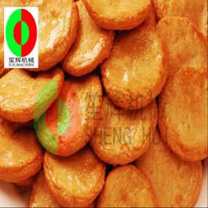 Μηχανή που σχηματίζει κέικ ψαριών