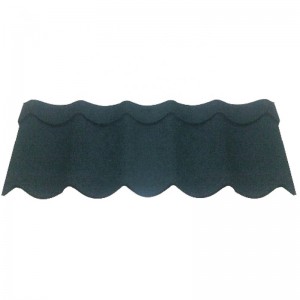 έγχρωμη πέτρινη κεραμοσκεπή