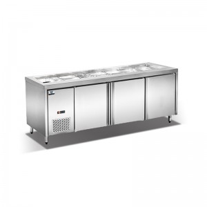 Οικολογικός ψύκτης αέρος ψύξης Επιτραπέζιο σάντουιτς 0 ~ 10 ° C