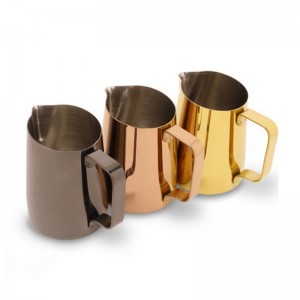 400ml \u0026 600ml από ανοξείδωτο χάλυβα Star Espresso Κρέμα αφρού