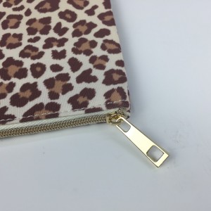 Ανακυκλωμένη τσάντα φερμουάρ φερμουάρ καλλυντικά