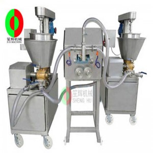 Ψαριών και μηχανημάτων σχηματισμού κέικ καβουριών