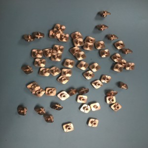 Κράμα υλικό διάφορα υλικά εξατομικευμένες εξαρτήματα μύλου