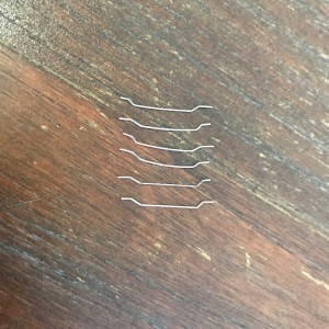 310 ανοξείδωτες ίνες (0,5 * 25,4 mm)