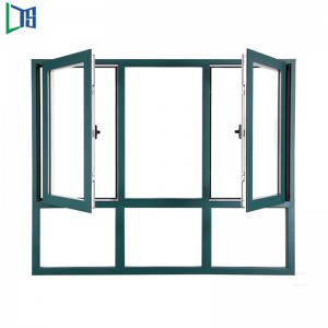 Παράθυρα με θωράκιση αλουμινίου με πρότυπο εμπορικής ποιότητας