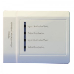 TX7220 διευθυνσιοδοτούμενη μονάδα διπλής εισόδου / εξόδου