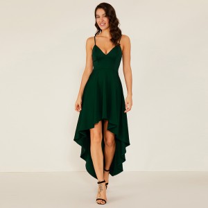 Μόδα πολυτέλεια βελούδινο σχέδιο Oem συνήθειας φόρεμα Maxi γυναικών Lady κομψό φόρεμα Vestidos φορεσιά